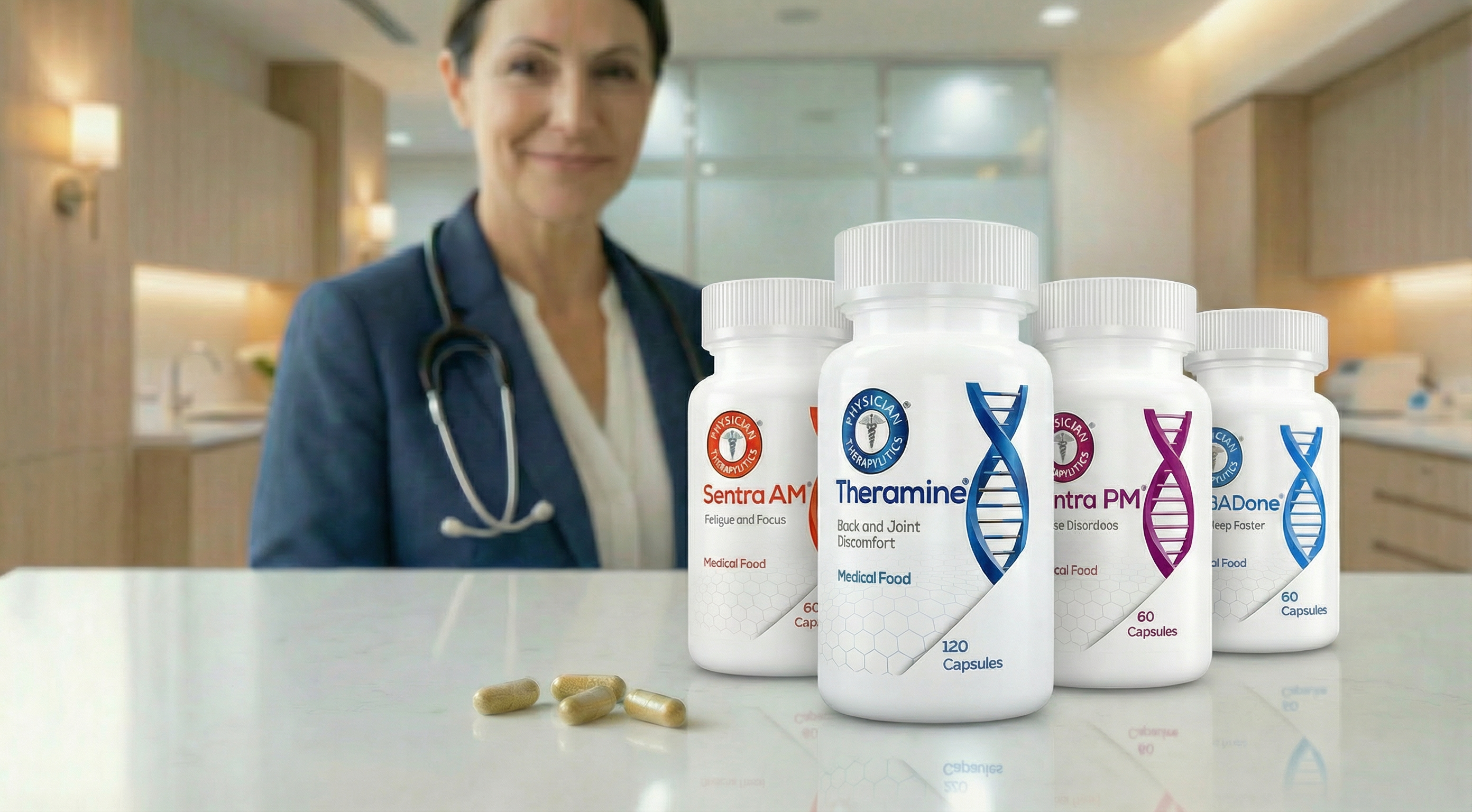 Clinically proven encapsulated medical foods